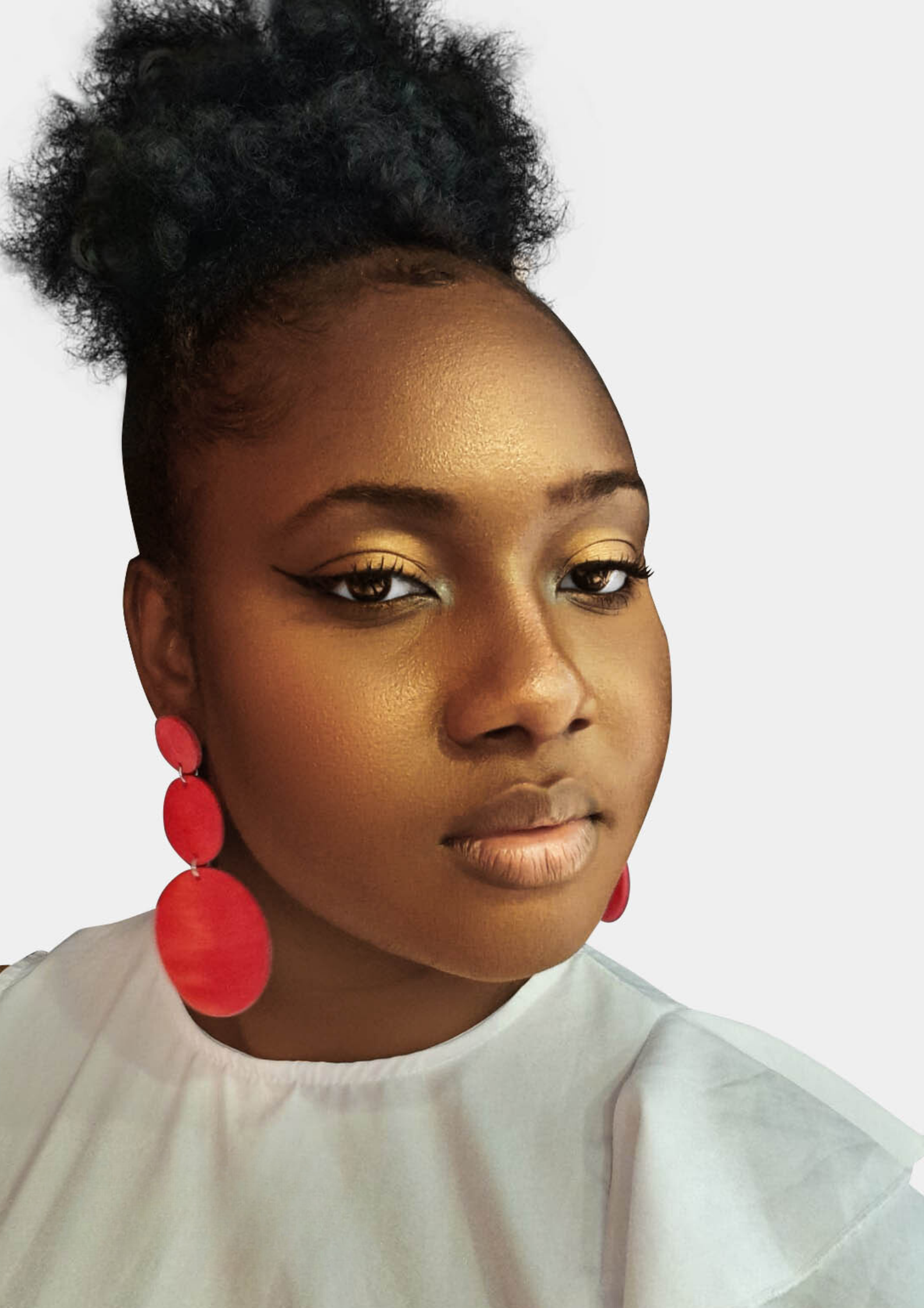 Boucles d’oreille en bois “Himbane”