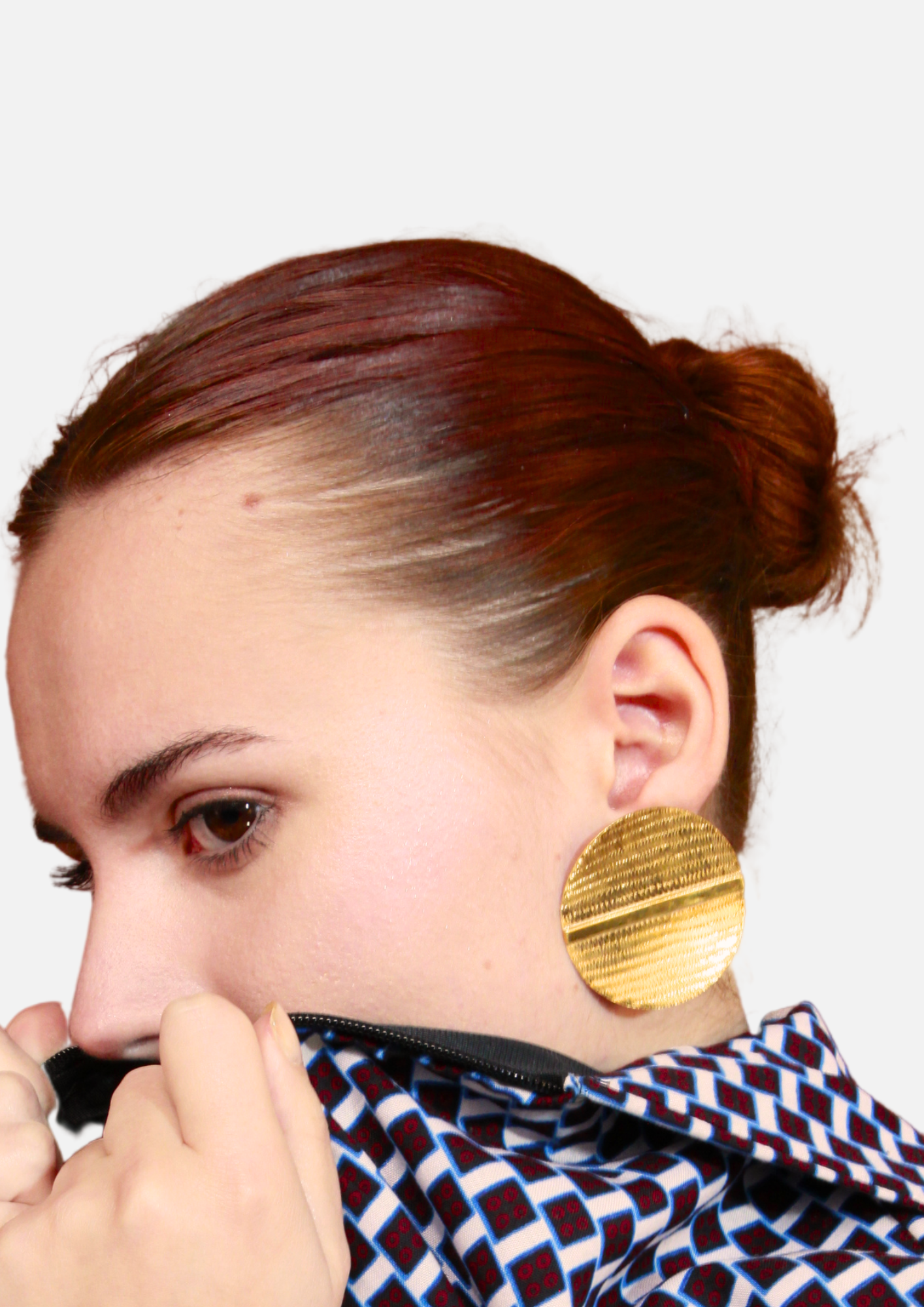 Boucles d’oreilles bronze «Oumou»