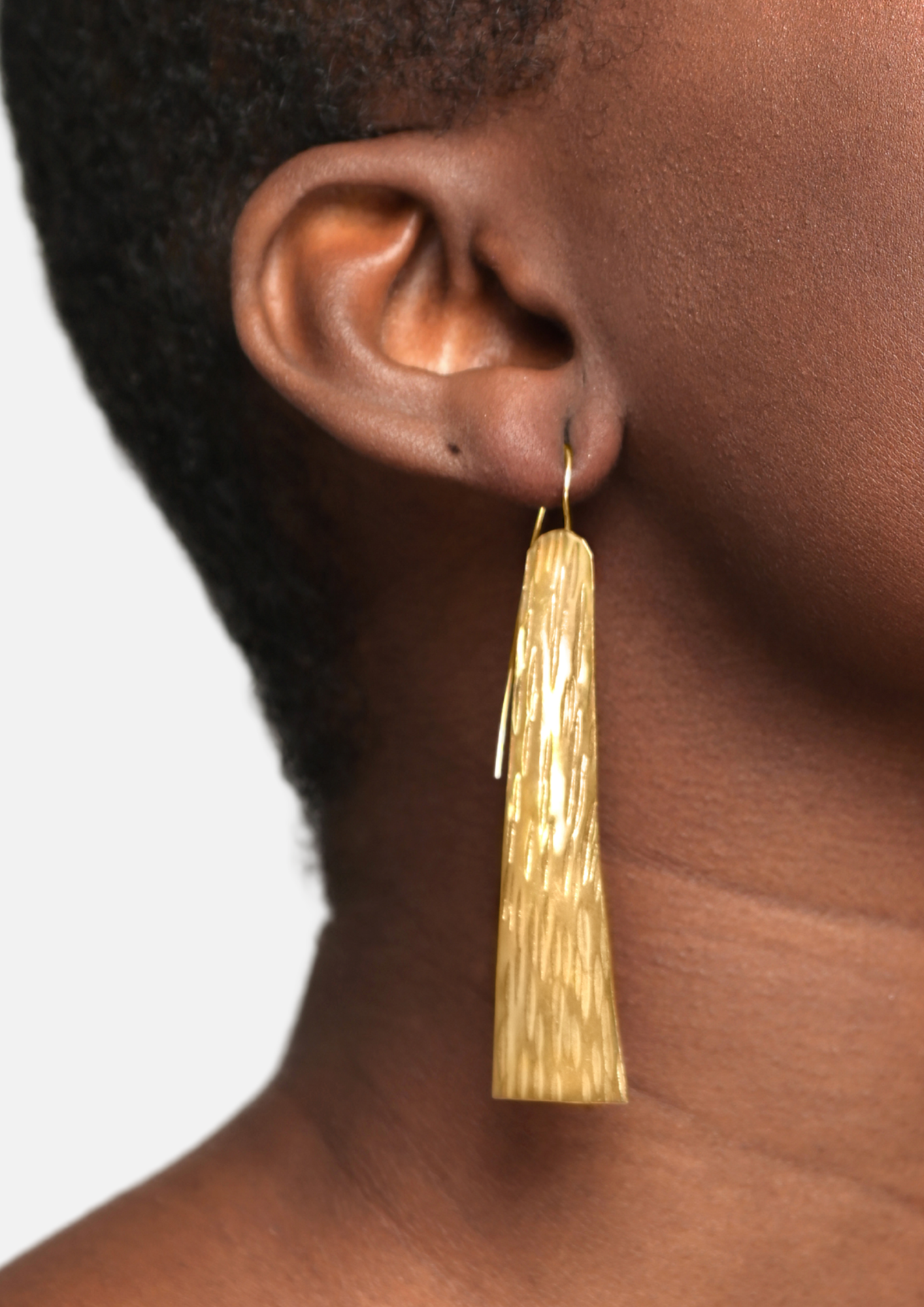 Boucles d’oreilles bronze «Brillance de bronze»
