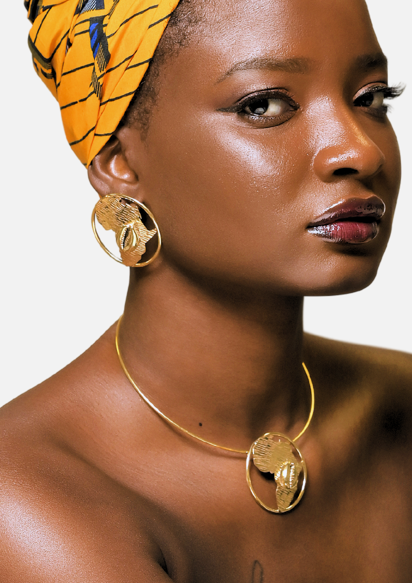 Parure bronze "Reine du Continent"