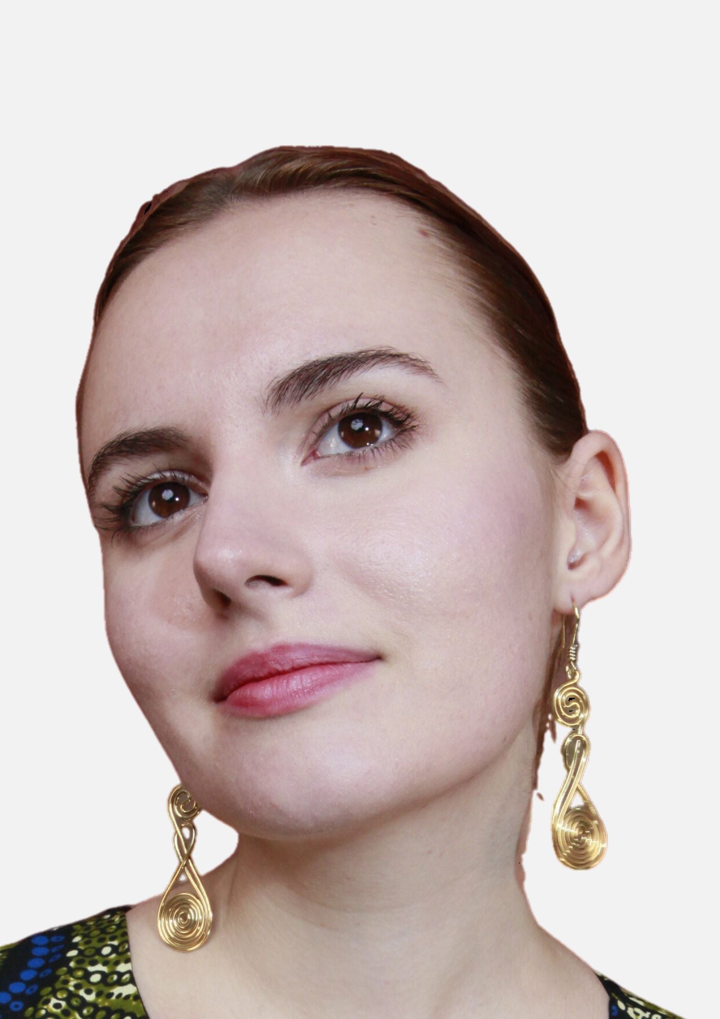 Boucles d’oreilles bronze «Coute»