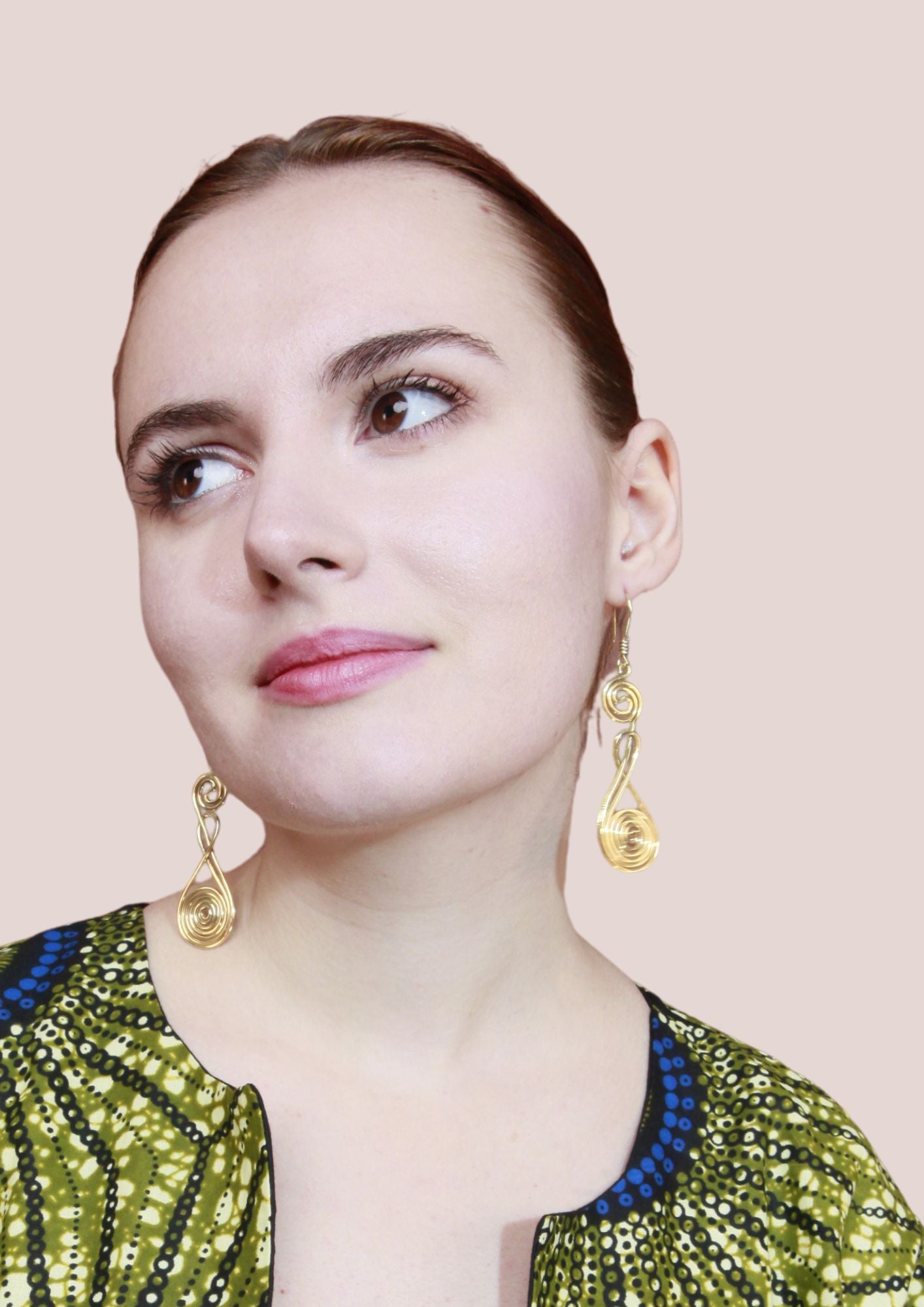 Boucles d’oreilles bronze «Coute»