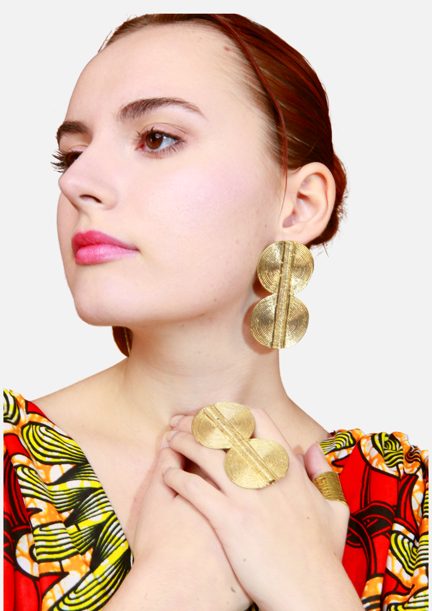 Boucles d’oreilles bronze "Roky"