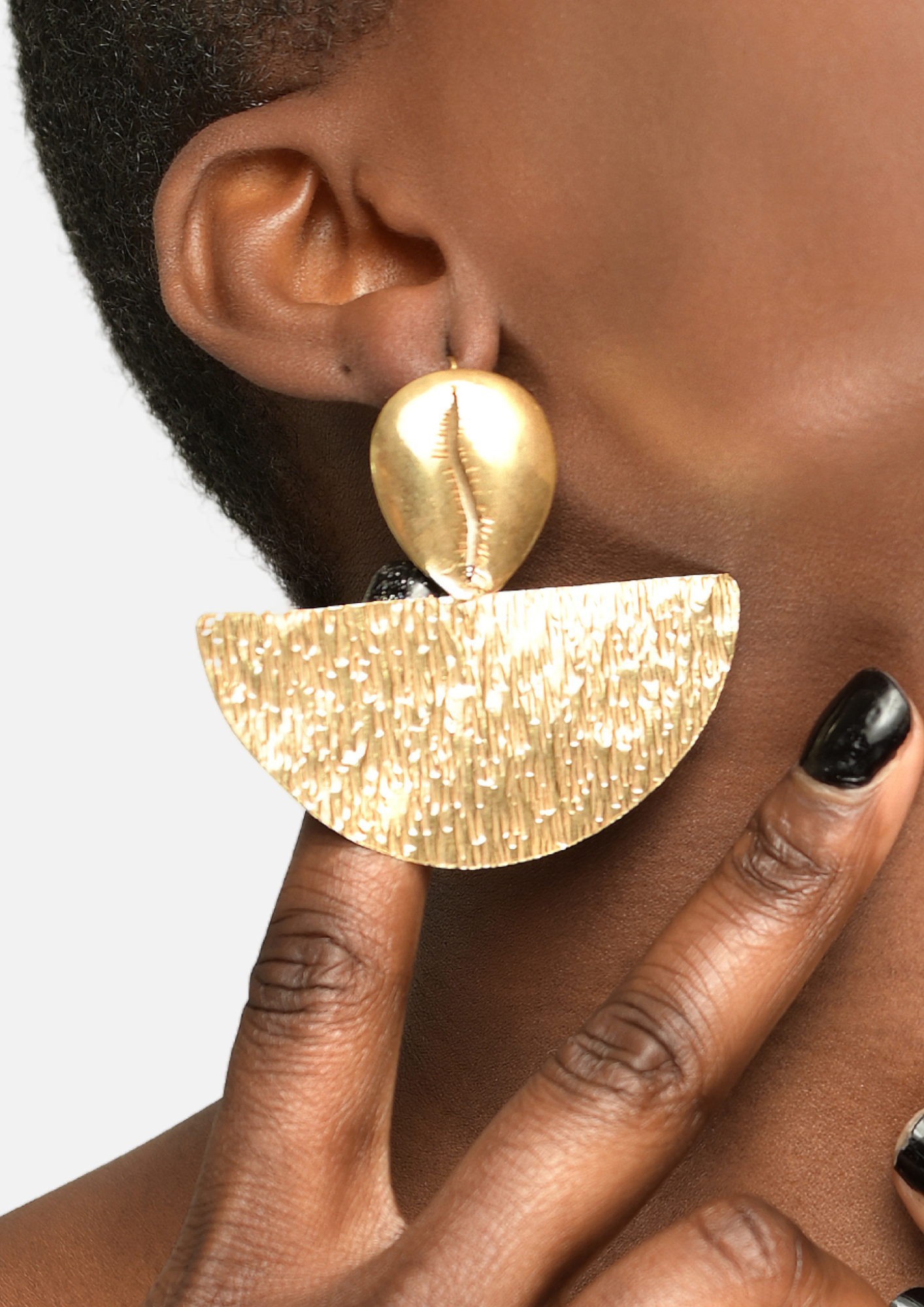 Boucles d’oreilles bronze «Brillance de bronze»