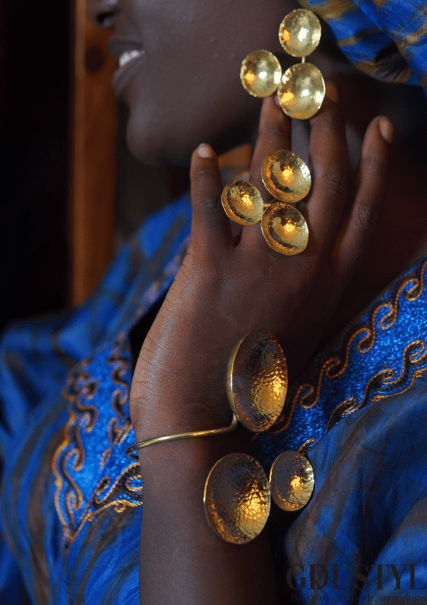 Bague bronze « Le trio fidel »