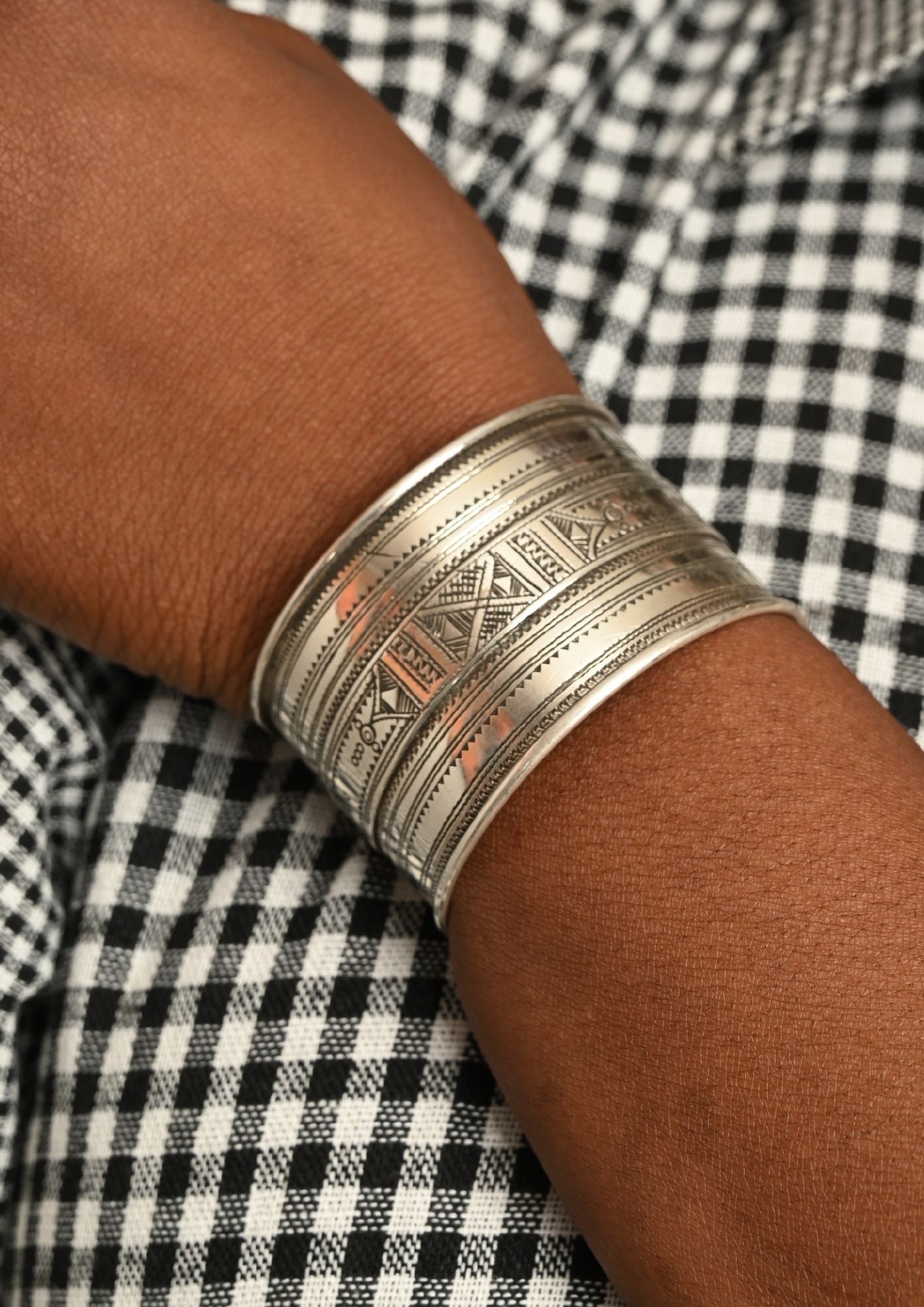Bracelet Touareg "Zinder" manchette