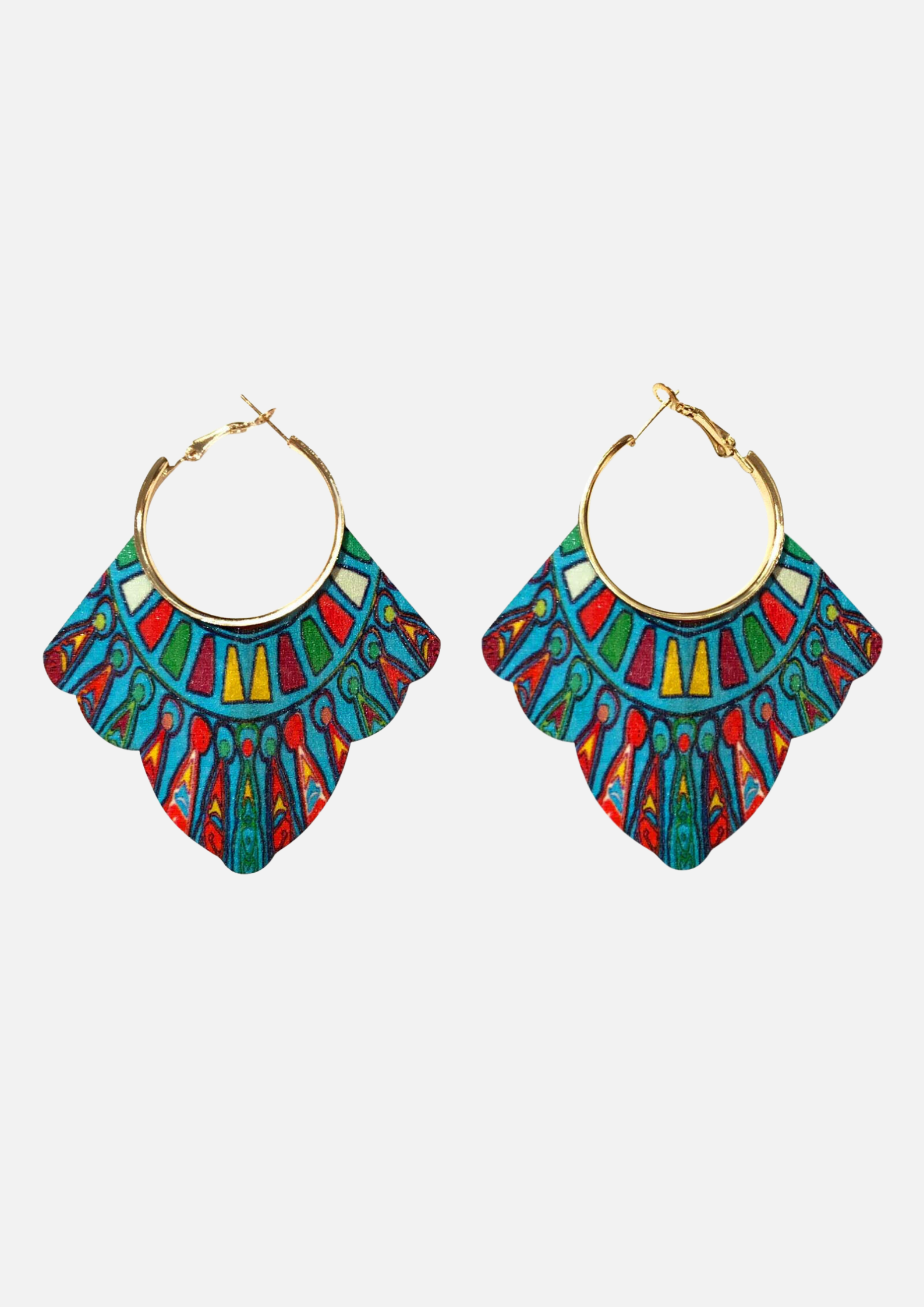 Boucles d’oreille en bois “Yock”