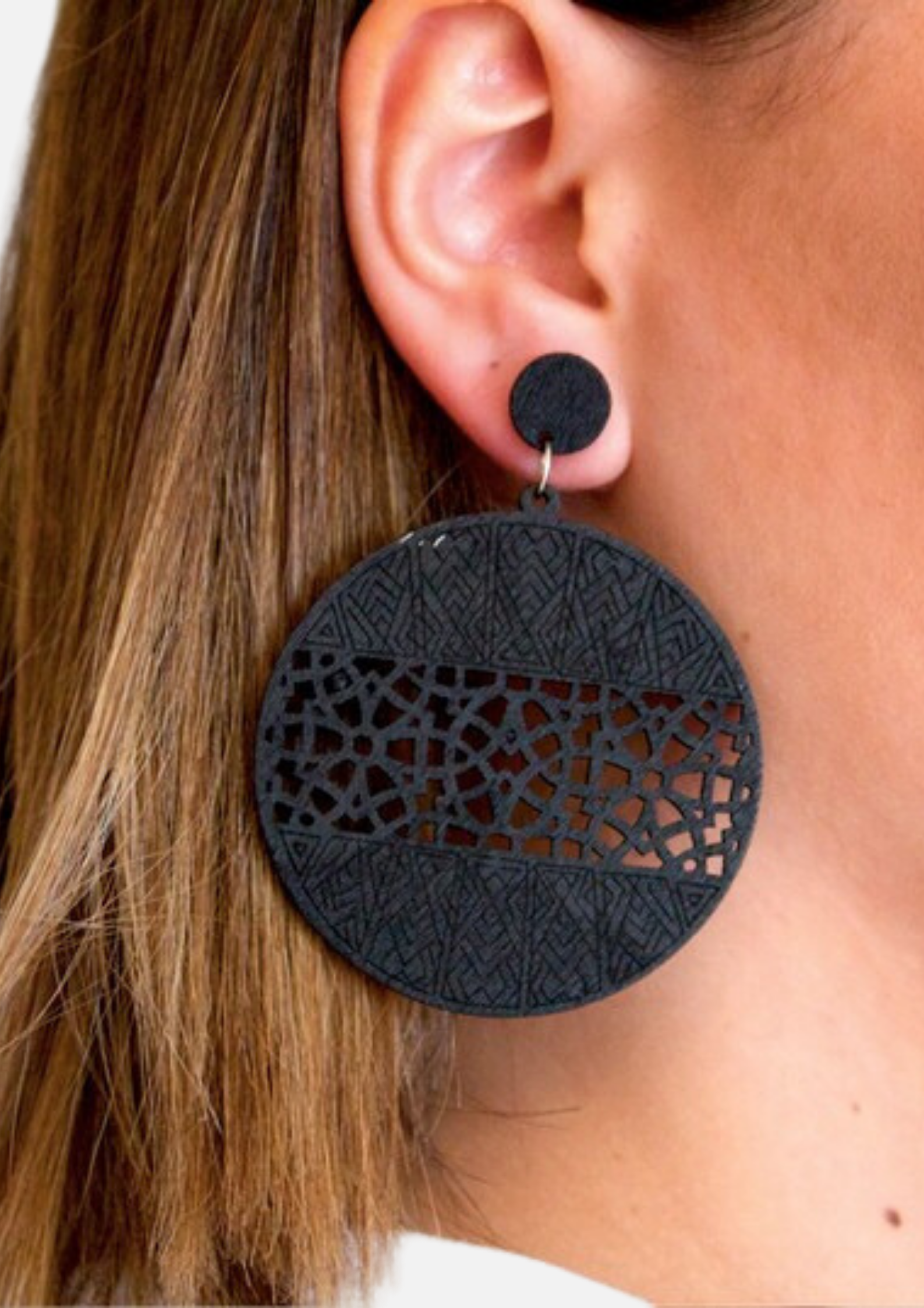 Boucles d’oreille en bois “Yalla”