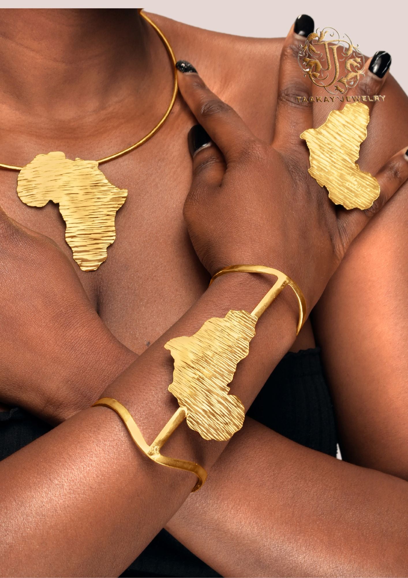 Parure Bronze "Continent d'or"