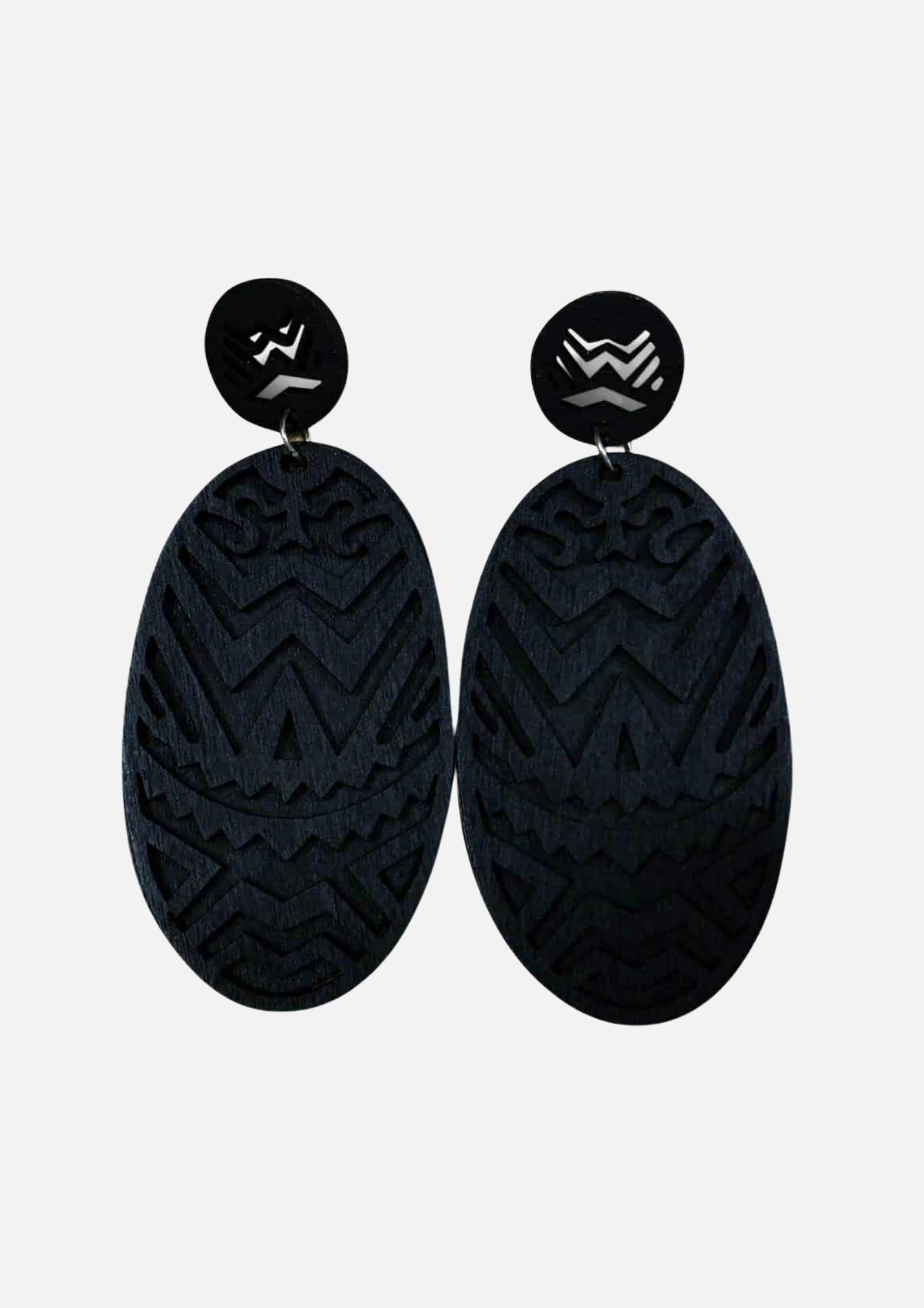 Boucles d’oreille en bois “Ndiour”