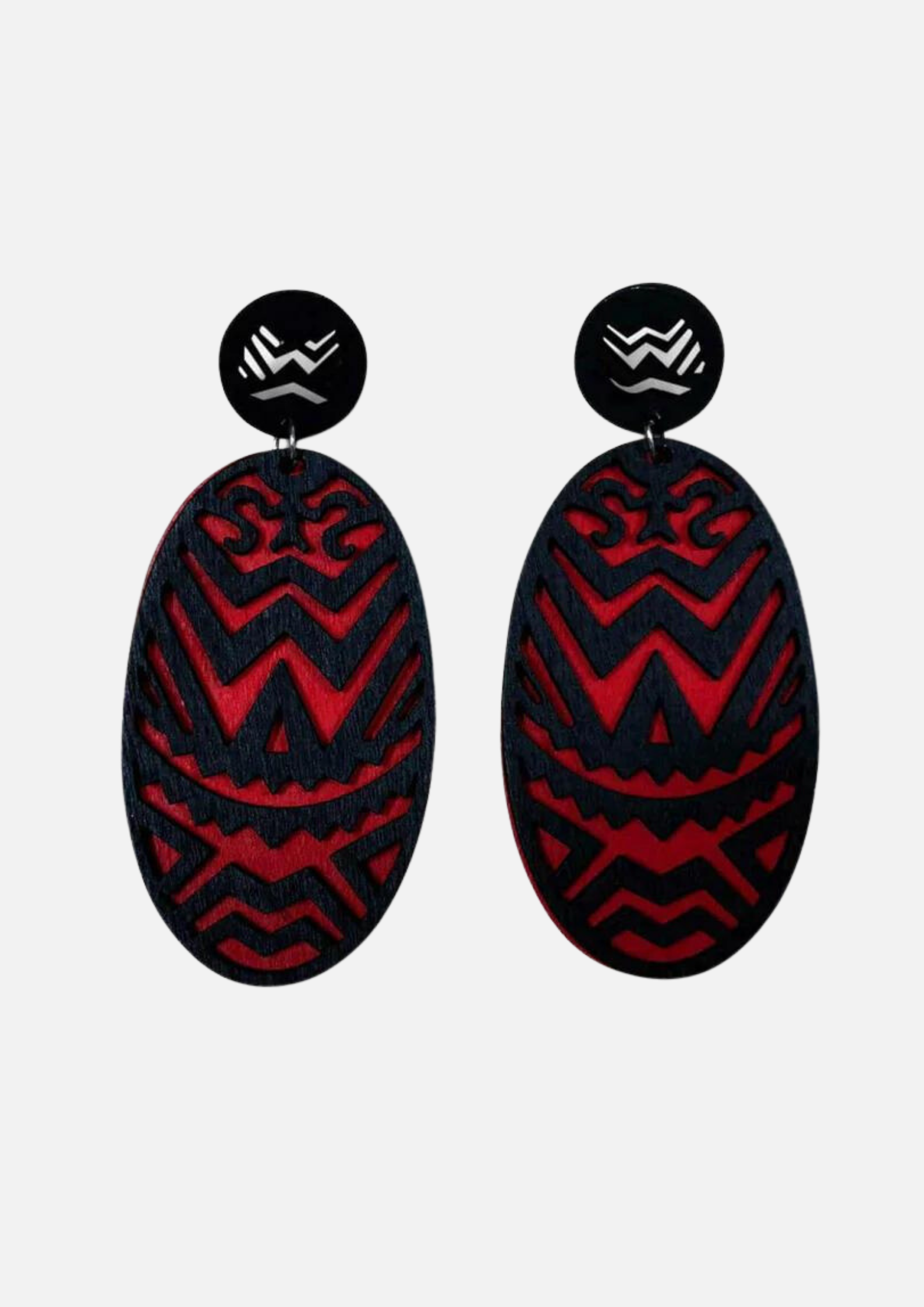 Boucles d’oreille en bois “Ndiour”