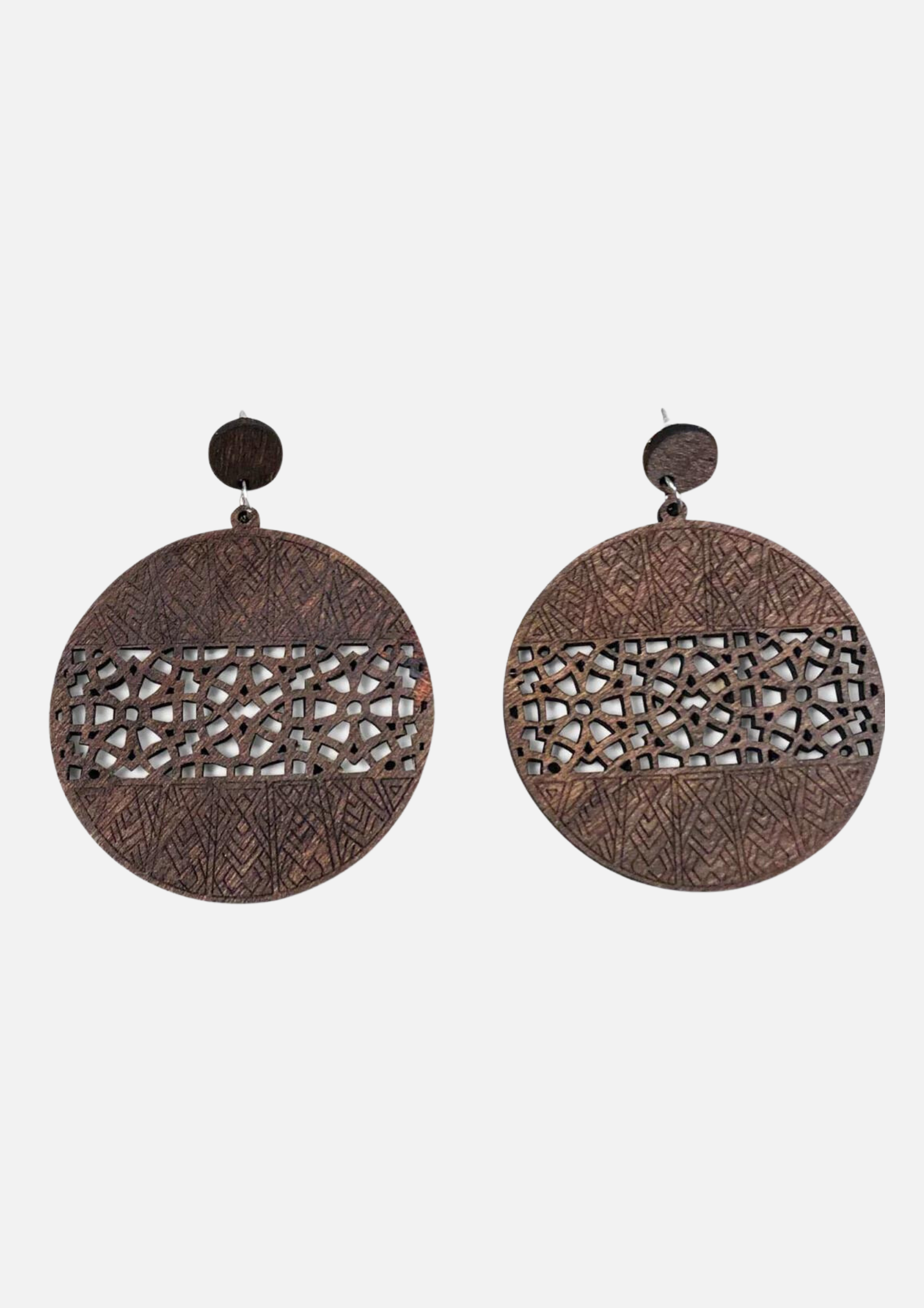 Boucles d’oreille en bois “Yalla”