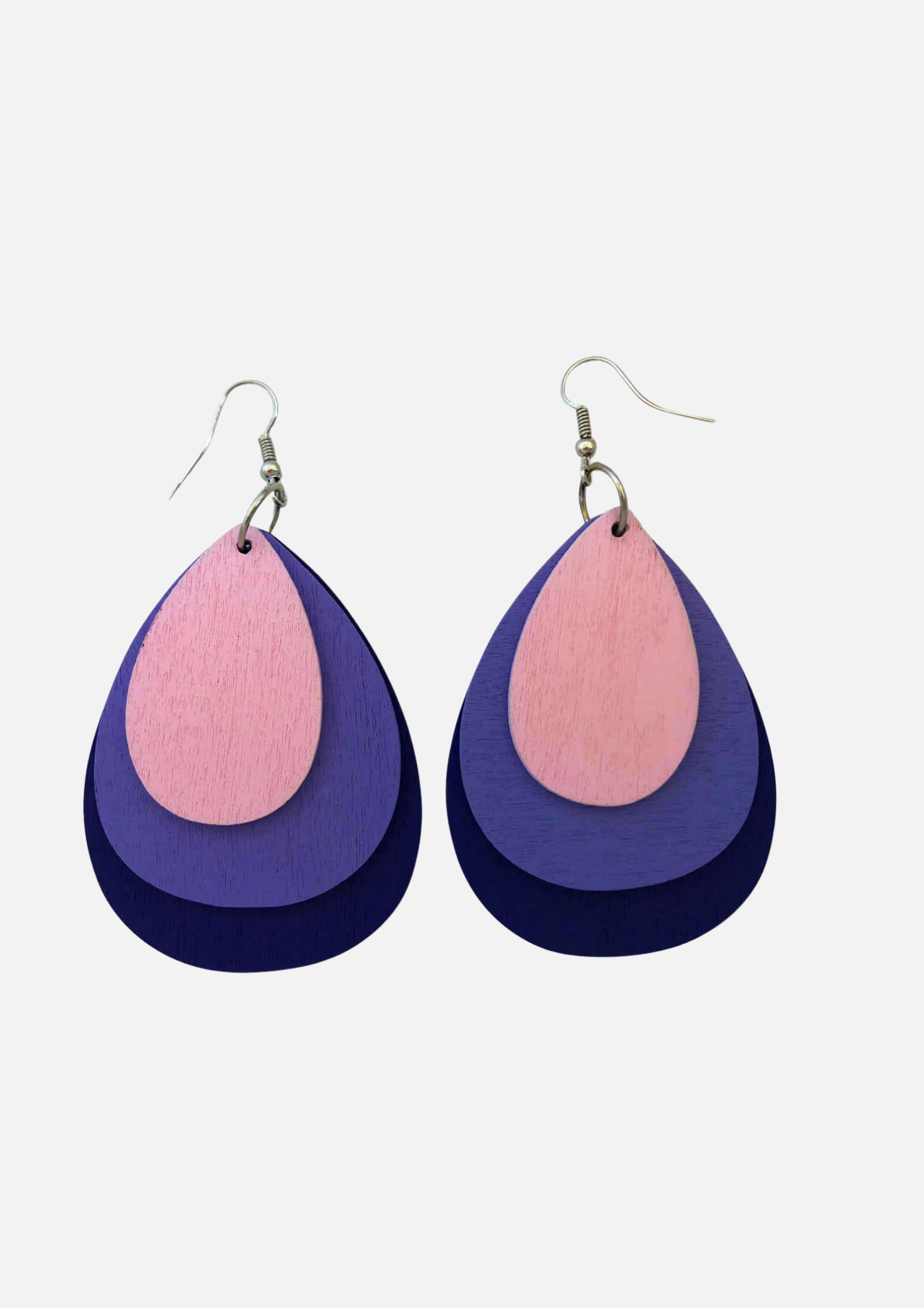 Boucles d’oreille en bois “Seck”