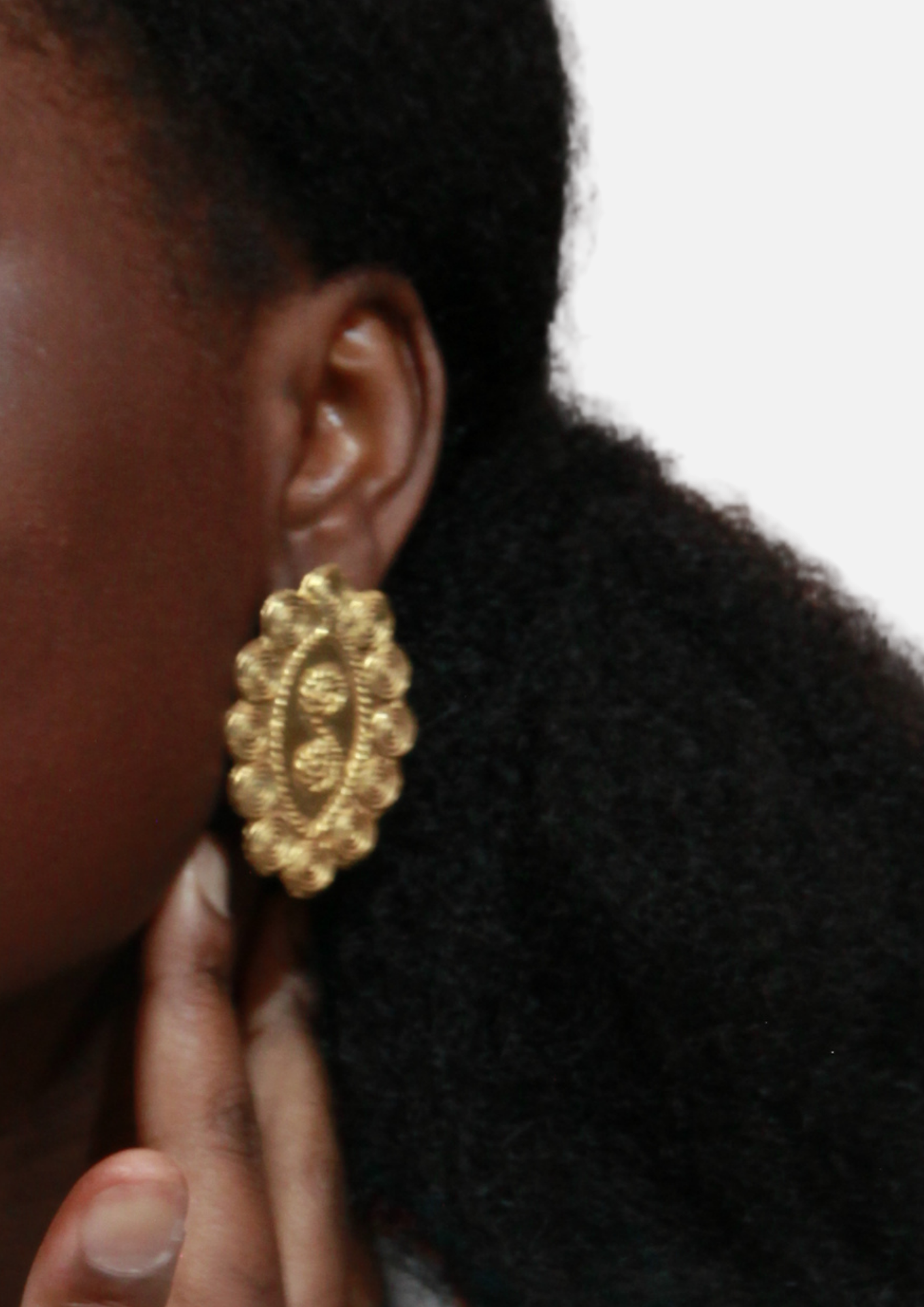 Boucles d’oreilles bronze “Belle parisienne”