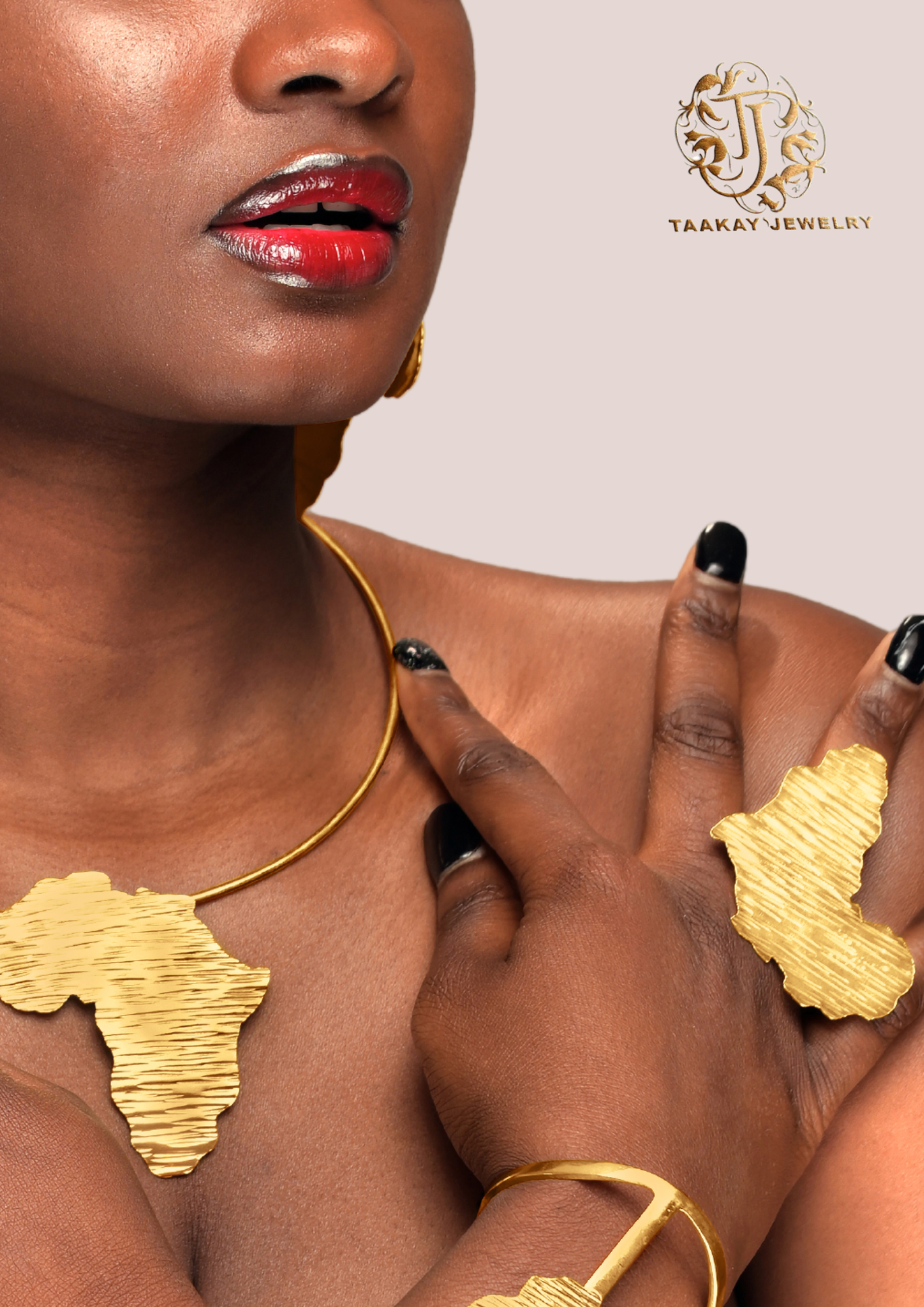 Parure Bronze "Continent d'or"