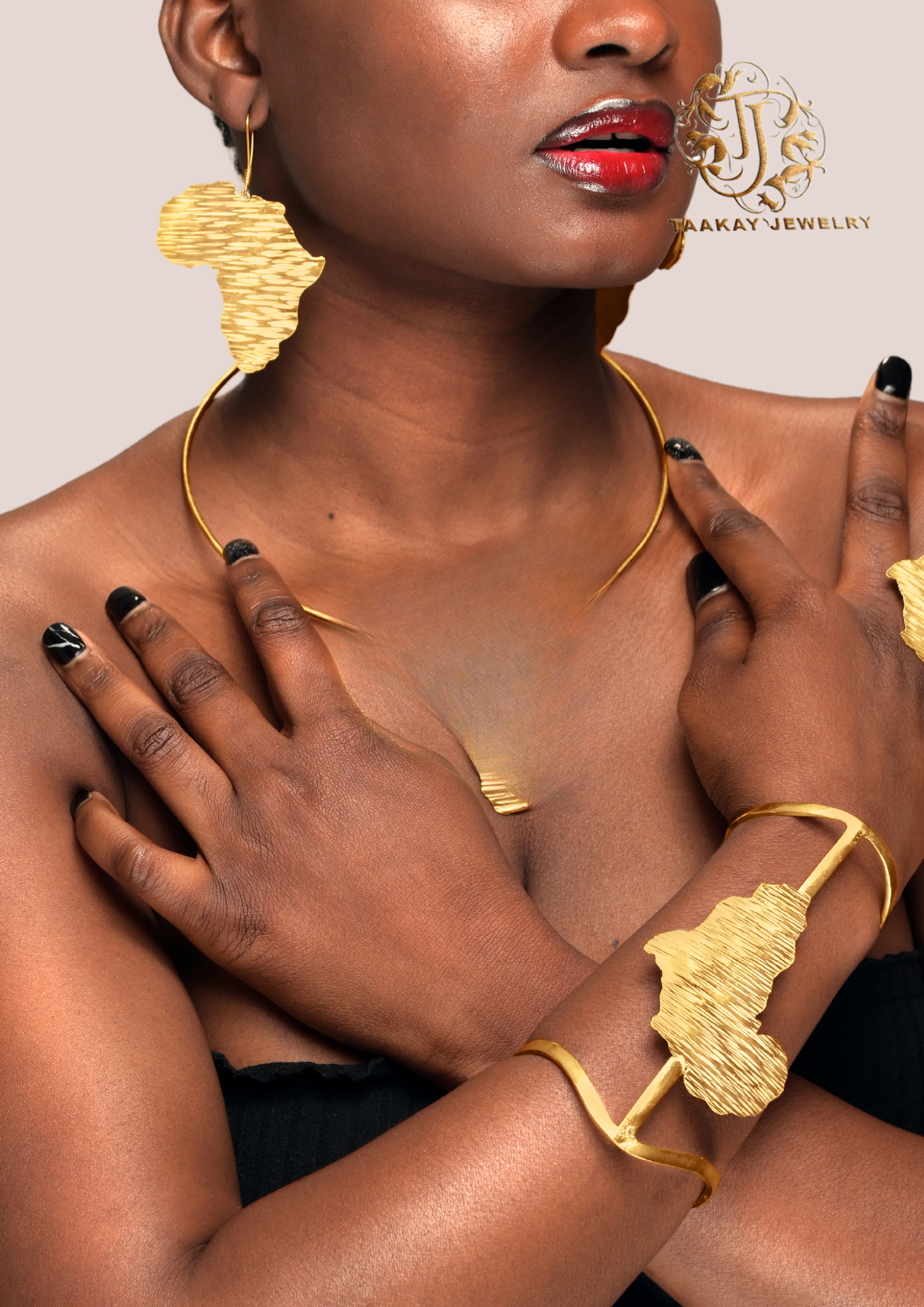 Parure Bronze "Continent d'or"