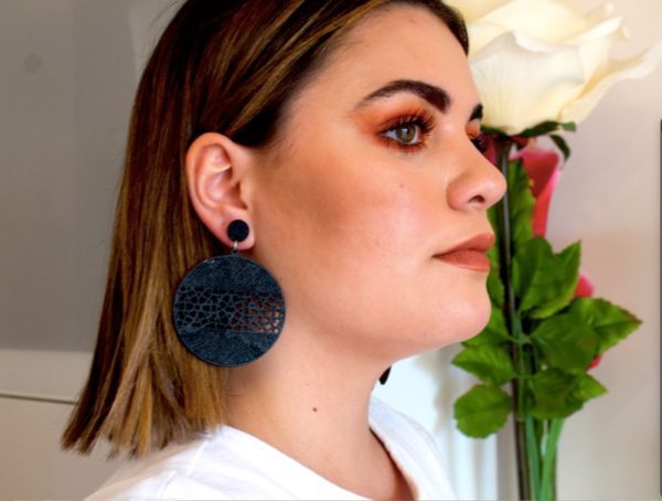 Boucles d’oreille en bois “Yalla”