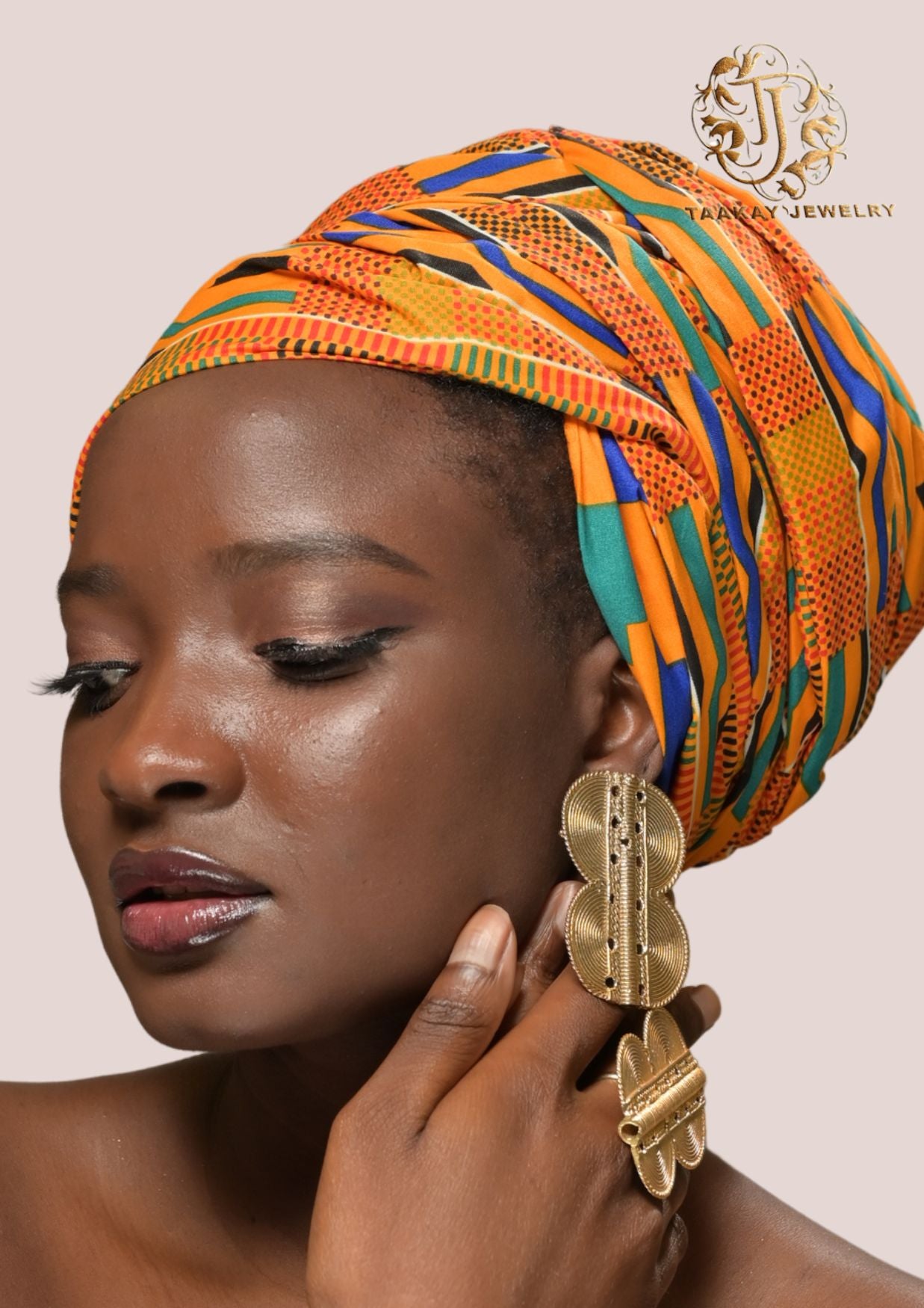 Boucles d’oreilles bronze “Nana Afia”