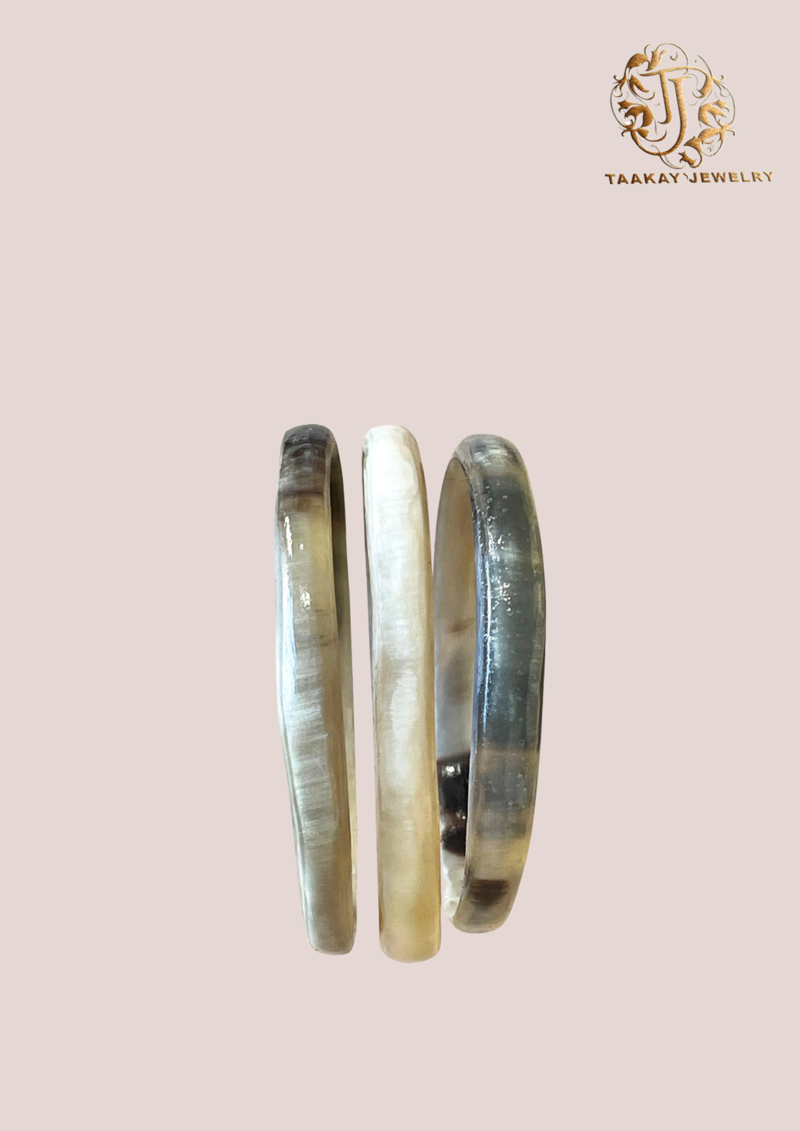 Ensemble Bracelets corne « Rondro, le surplus »