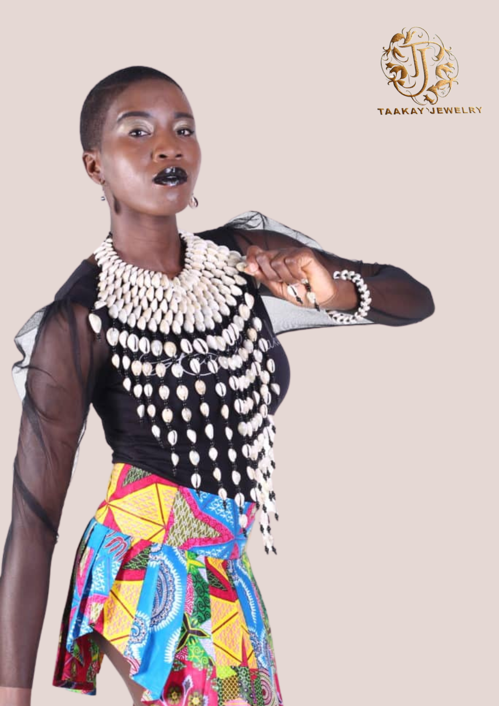 Collier coquillage “Linguere Ramatou”
