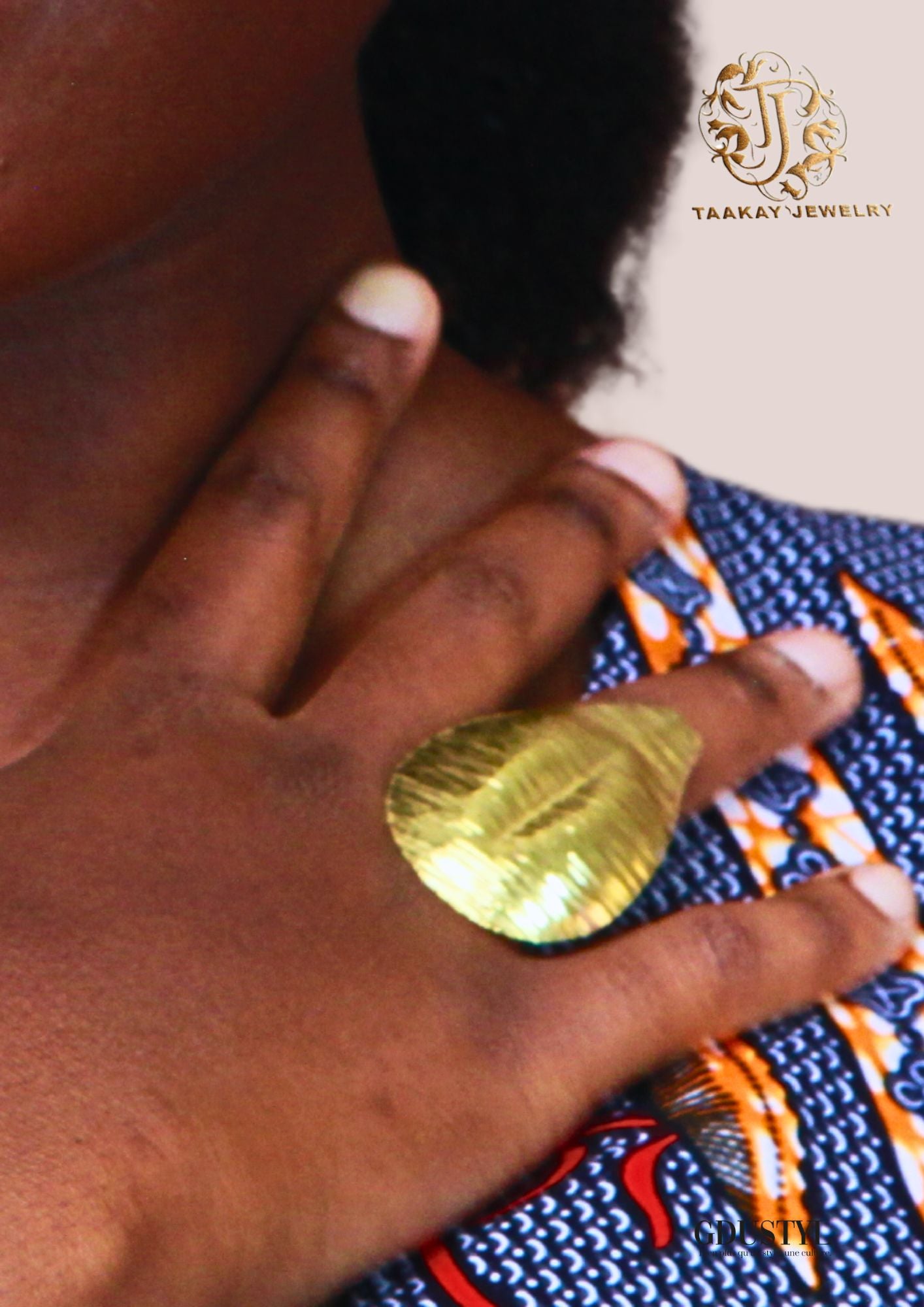 Bague Bronze “Reine Kobi Serwaa II”