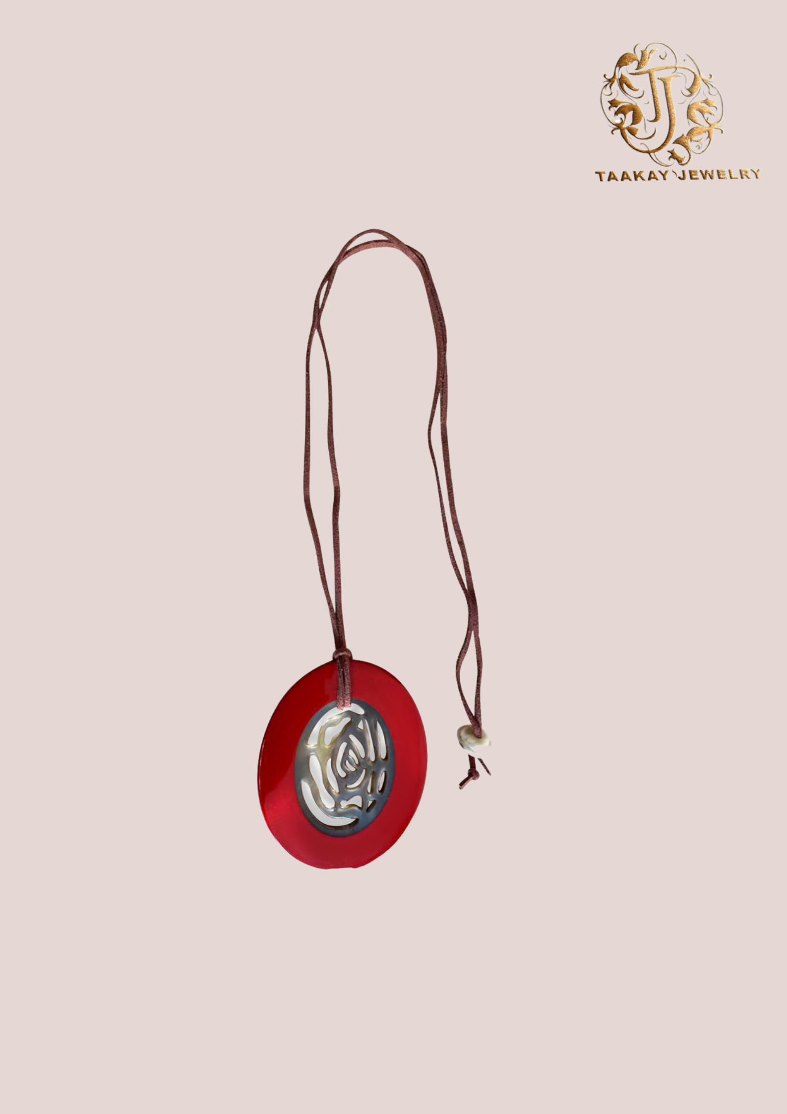 Collier en corne “Tahiana, la bénie”