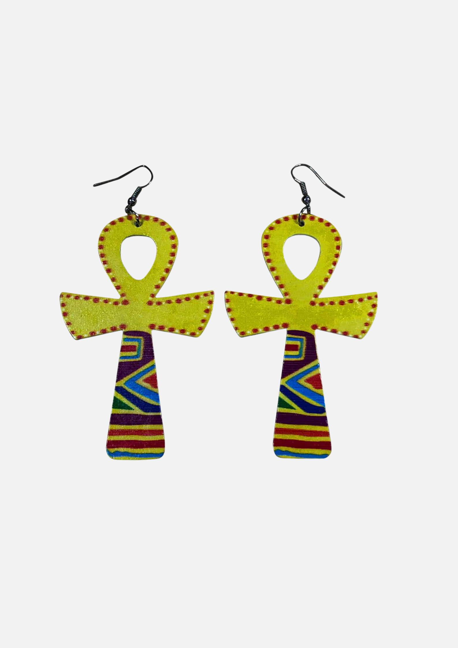 Boucles d’oreille en bois “Badgi”