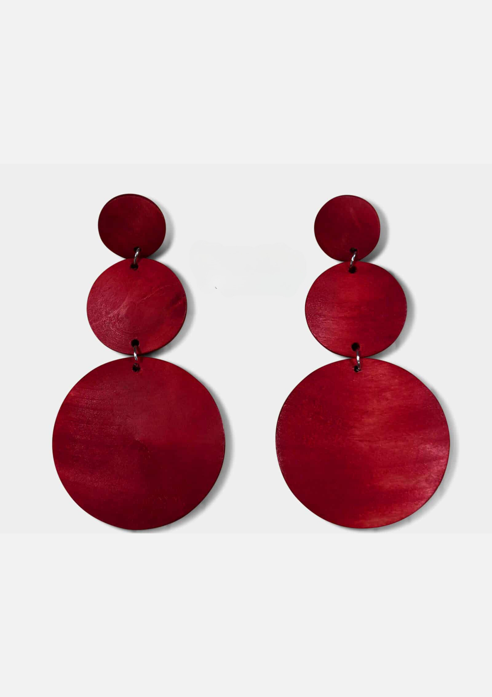Boucles d’oreille en bois “Himbane”